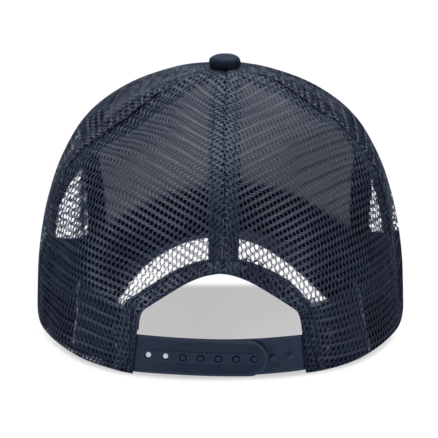 Emobrideried Grid Mesh Trucker Hat