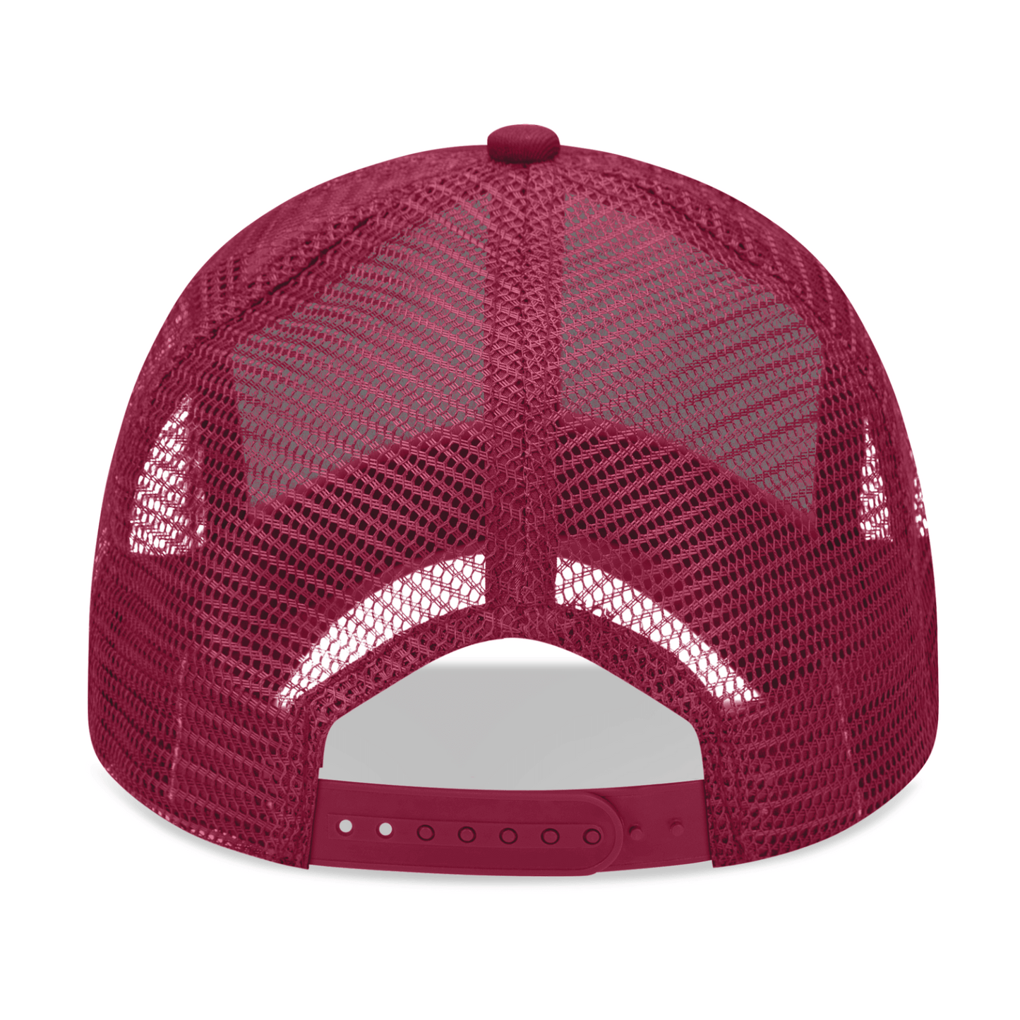 Emobrideried Grid Mesh Trucker Hat