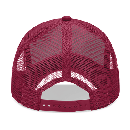 Emobrideried Grid Mesh Trucker Hat