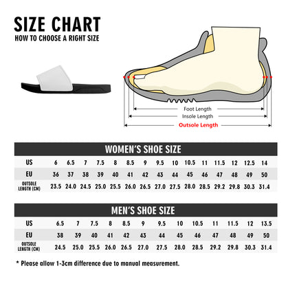 80s Shapes and SH*T - Mens Slide Sandals