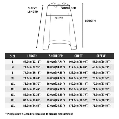 "Hugs for EVERYONE" CareLESS Adult Print Sweater Casual Loose Pullover Sweatshirt