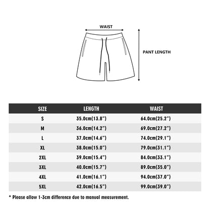 "Pastel in Another Dimension" Mens Regular Fit Hawaiian Short Sleeve Shirt and Shorts Set