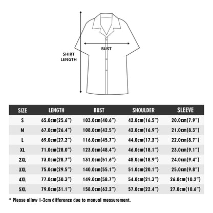 "Pastel in Another Dimension" Mens Regular Fit Hawaiian Short Sleeve Shirt and Shorts Set