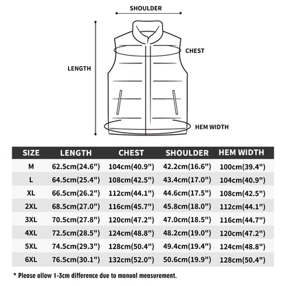 "Geometry Confuses Me" Puffer Vest