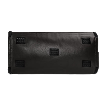 Personalized Leather Duffle Bag Foldable Travel Bag