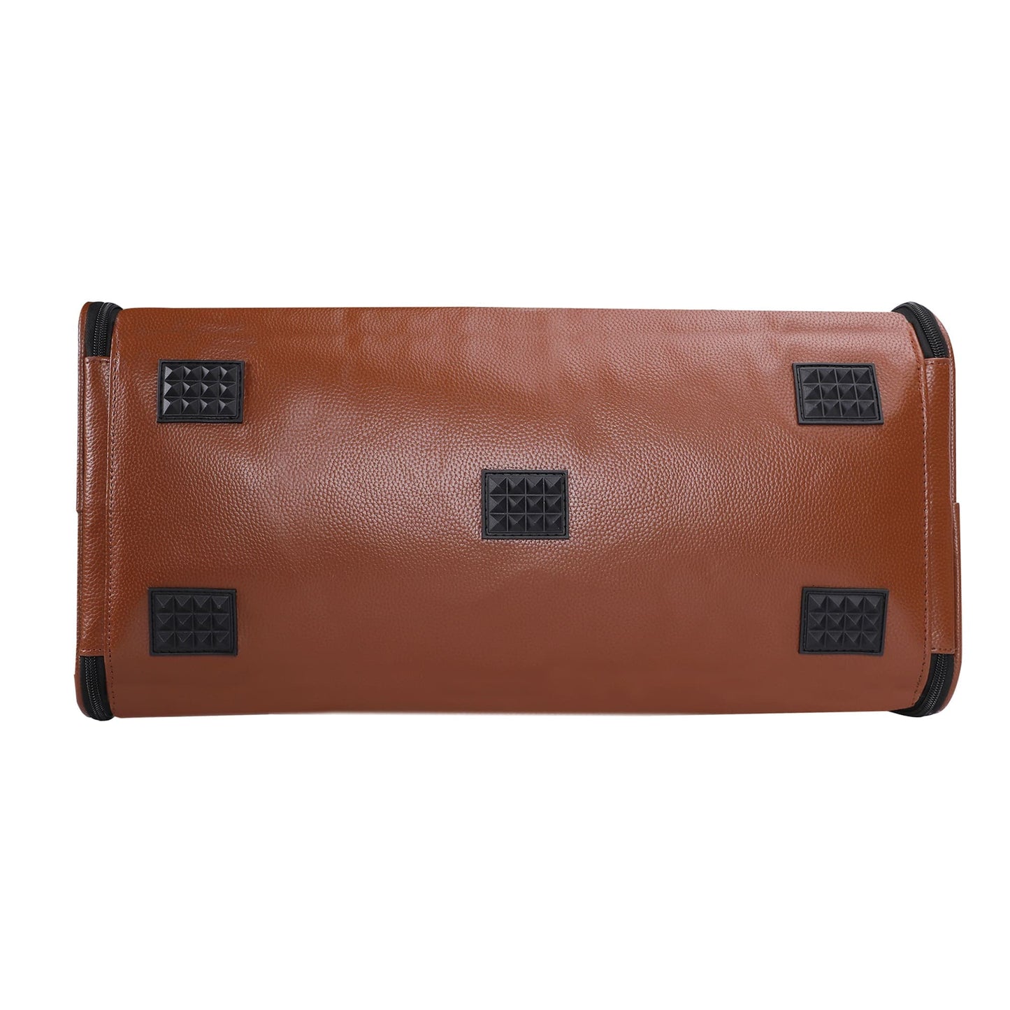 Personalized Leather Duffle Bag Foldable Travel Bag