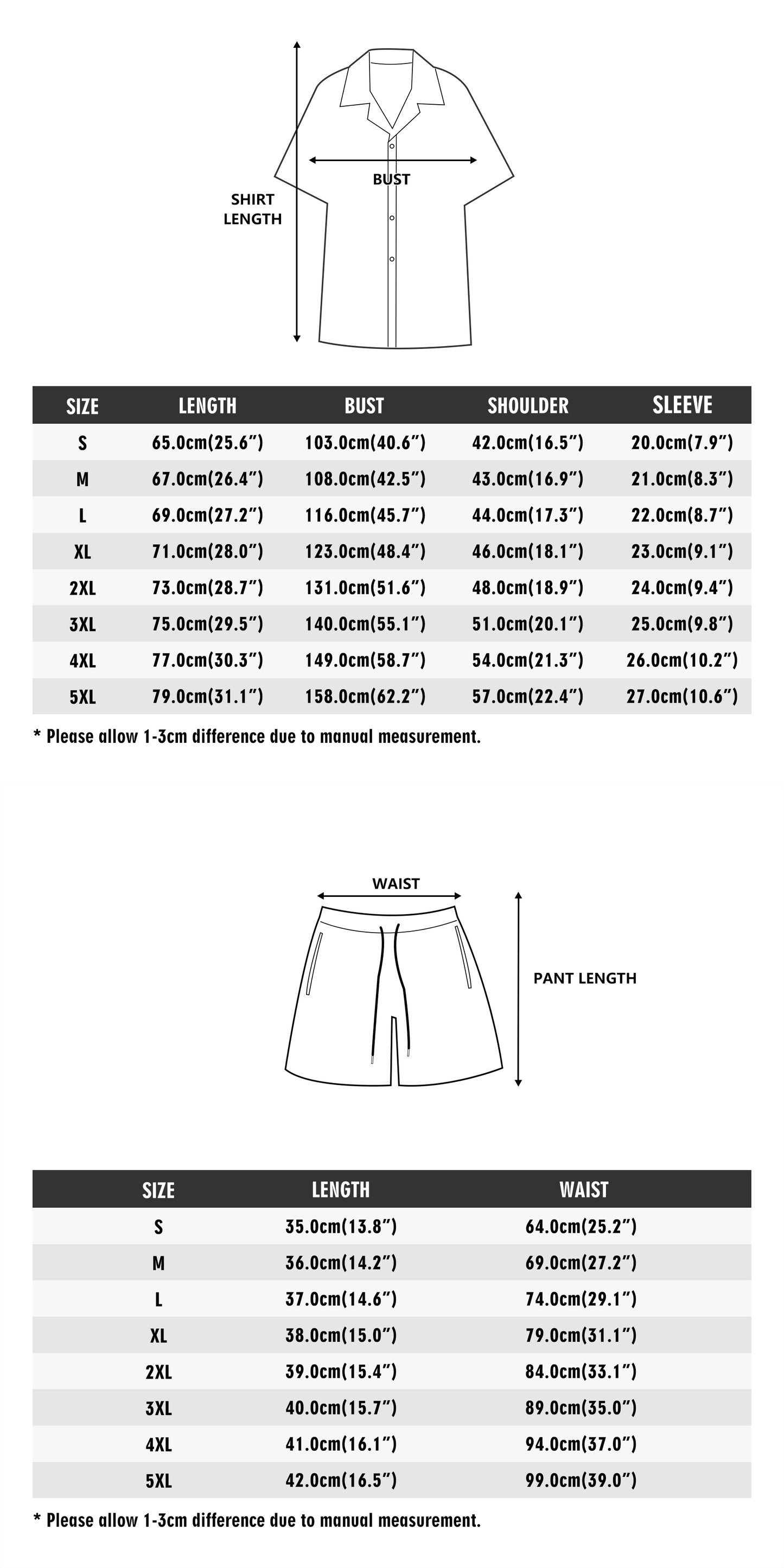 "Pastel in Another Dimension" Mens Regular Fit Hawaiian Short Sleeve Shirt and Shorts Set