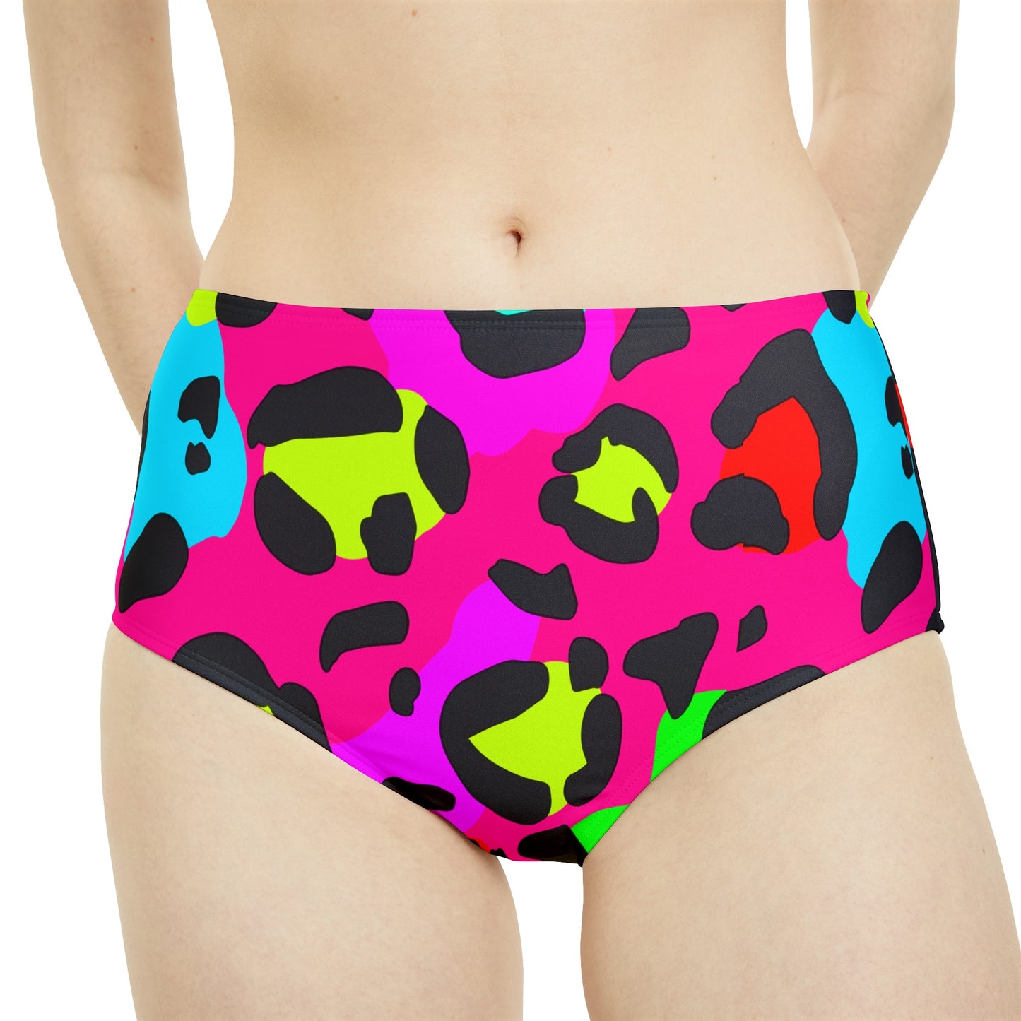 Lovin' Leopard High-Waist Hipster Bikini Bottom