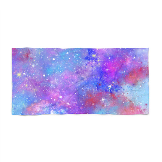 "Galaxy Smoke" Beach Towel