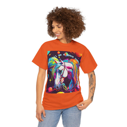 "They Call Me a Space Cowboy" - Unisex Heavy Cotton Tee