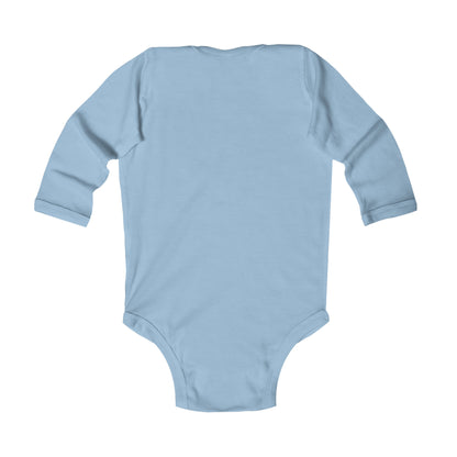 " Ohh Shiny" Long Sleeve Baby Onesie