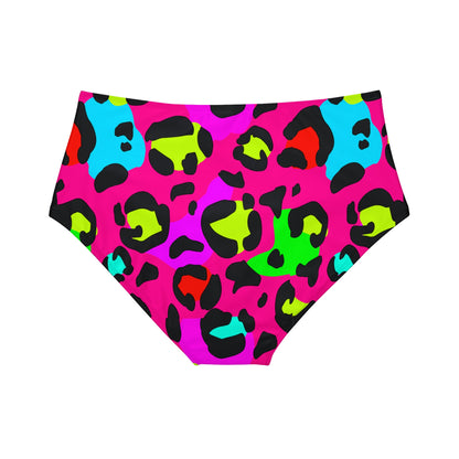 Lovin' Leopard High-Waist Hipster Bikini Bottom