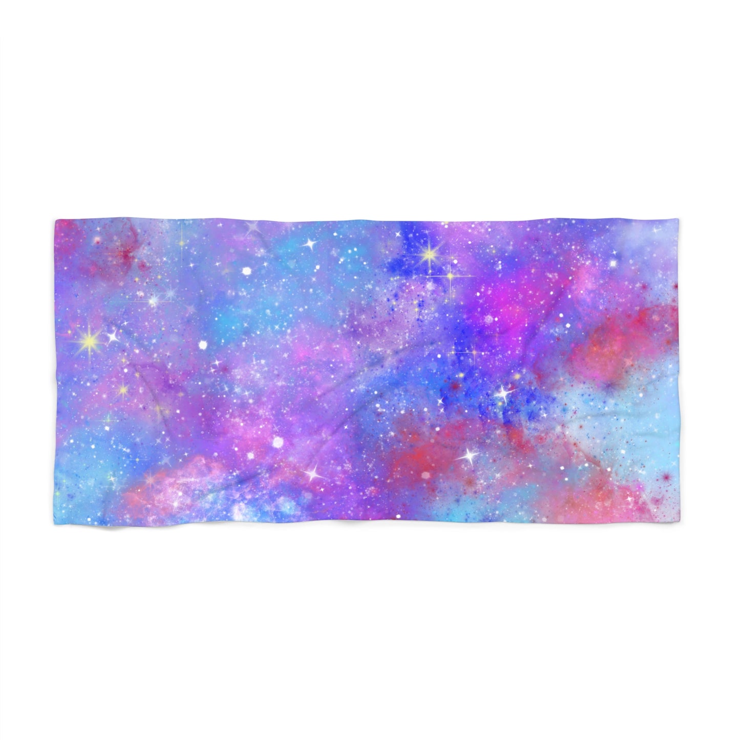 "Galaxy Smoke" Beach Towel