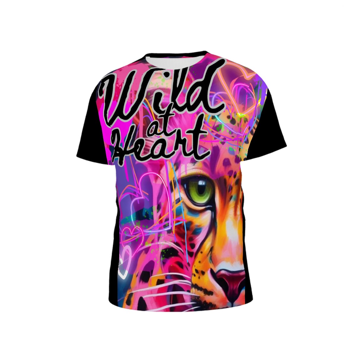 "Wild at Heart" Crew Neck T-Shirt