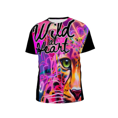 "Wild at Heart" Crew Neck T-Shirt