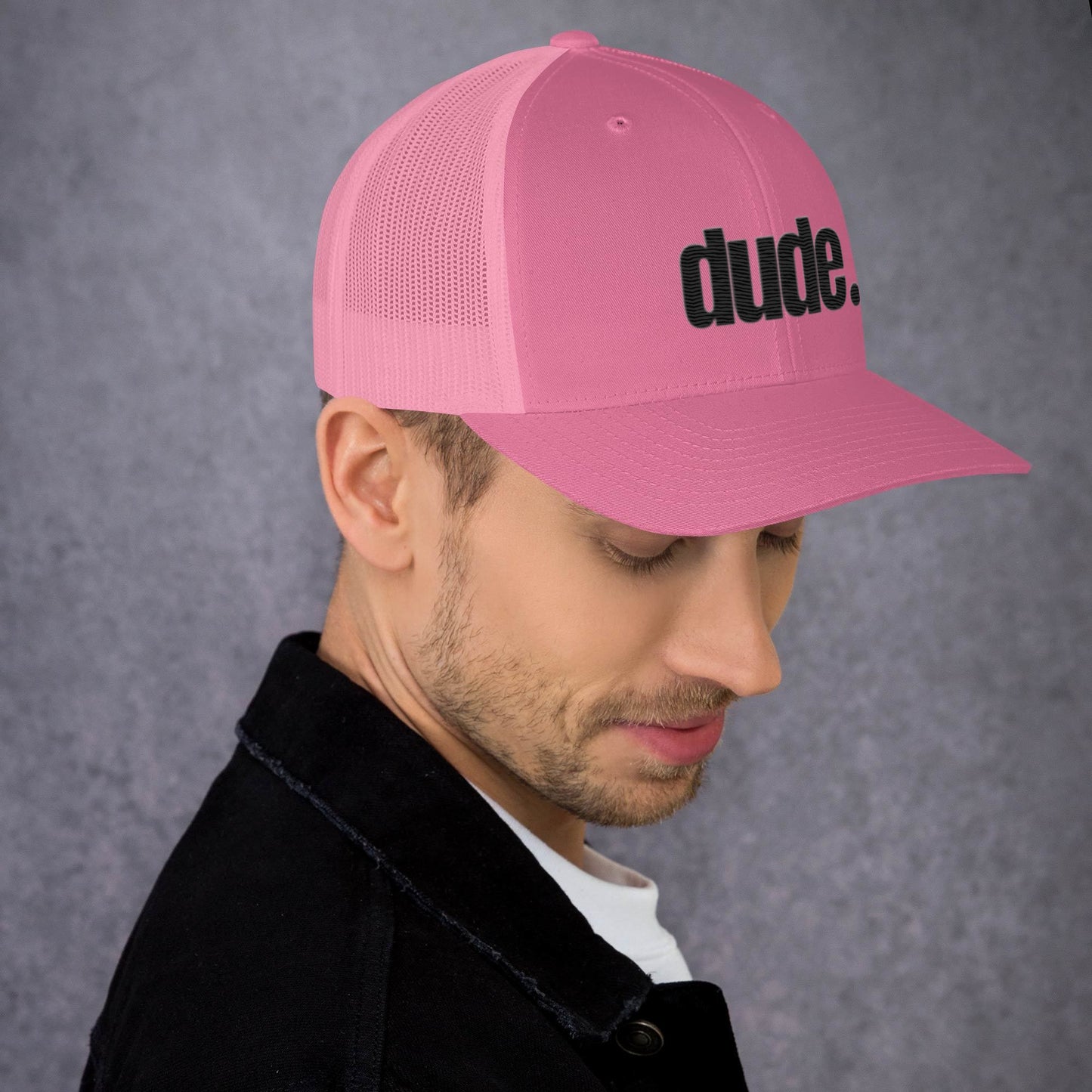 "dude." Trucker Cap